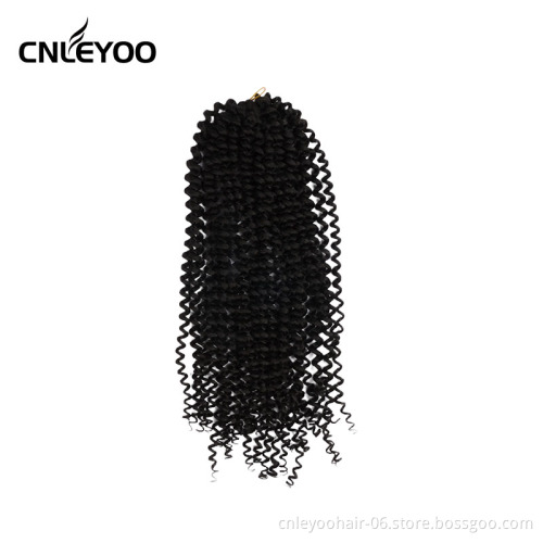 2021 Factory 18 Inch Passion Twist Crochet Hair for Women (100g/Bundle) Spring Crochet Braiding Hair Extension